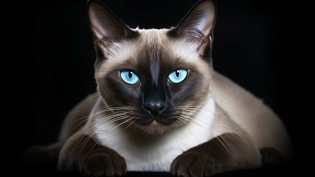 Siamese cat coat colors